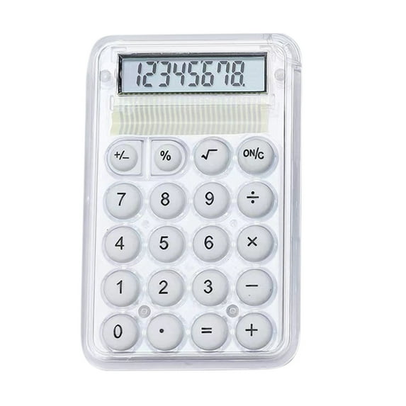Guozer Portable Student Calculator 1PCS Calculator for Desk Small Calculator with LCD Display And Sensitive Button Calculator for School