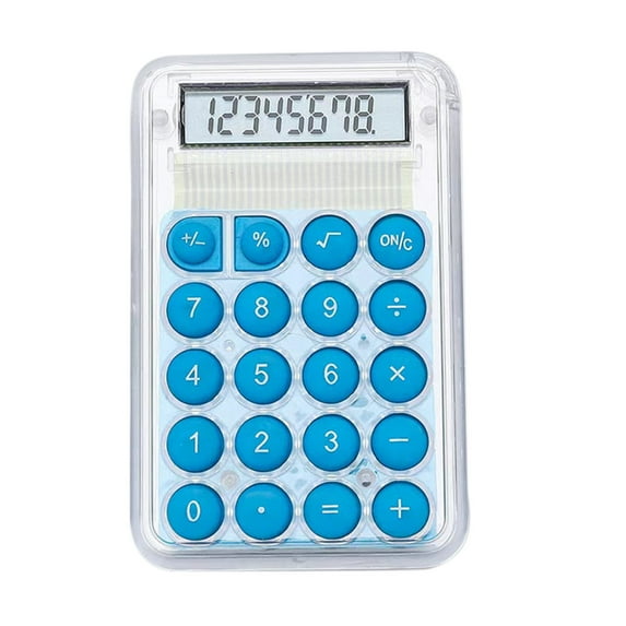 Guozer Portable Student Calculator 1PCS Calculator for Desk Small Calculator with LCD Display And Sensitive Button Calculator for School