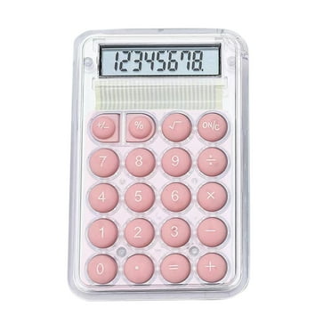 Guozer Portable Student Calculator 1PCS Calculator for Desk Small Calculator with LCD Display And Sensitive Button Calculator for School