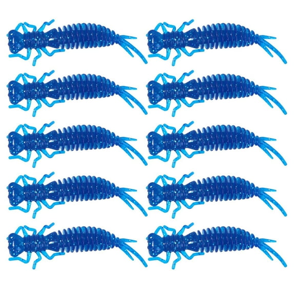 Guozer Realistic Insects Fish Bait 10PCS Imitation Insects Fish Bait Portable Fishing Accessories Lifelike Insects Fish Bait Brightly Colored Insect Lures