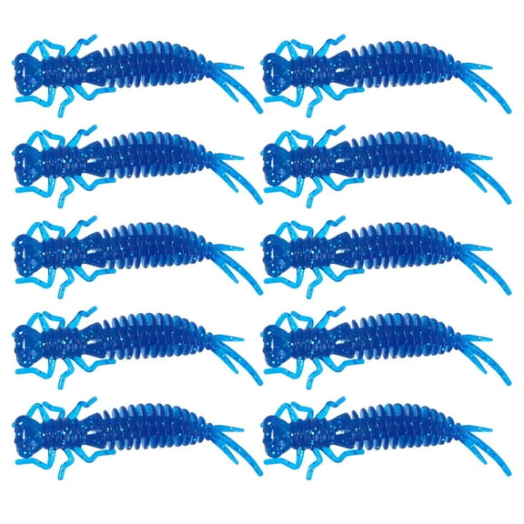 Guozer Realistic Insects Fish Bait 10PCS Imitation Insects Fish Bait Portable Fishing Accessories Lifelike Insects Fish Bait Brightly Colored Insect Lures