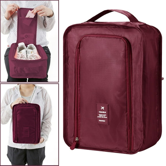 Guozer Shoe Bags for Travel Handheld Shoe Pouch Carrying Shoe Organizer Luggage Shoe Storage Travel Essential