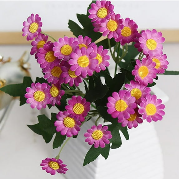 Guozer Silk Flowers for Outside Artificial Flowers Floral Centerpieces for Wedding Fake Flowers for Decoration