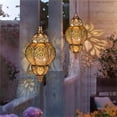 thumbnail image 1 of Guozer Solar Lights Outdoor Decorative Yard Light Hanging Lantern Metal Hanging Solar Lights for Garden Landscape Decoration, 1 of 9