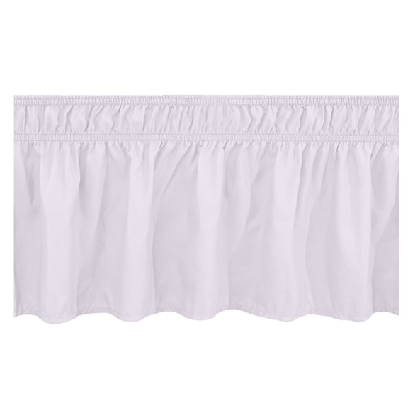 Guozer Solid Color Twin Bed Skirt Bed Skirt Wrap Around Elastic Ruffles Elastic Bed Skirt With Elastic Belt Machine Wash In Cold Water