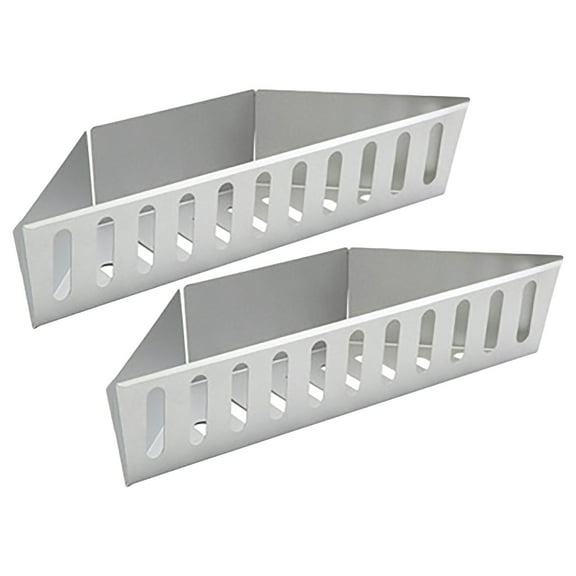 Guozer Stainless Steel Charcoal Compatibles 2PCS Charcoal Basket Contoured Carbon Briquet Grilling Baskets Kettle Grill Accessories