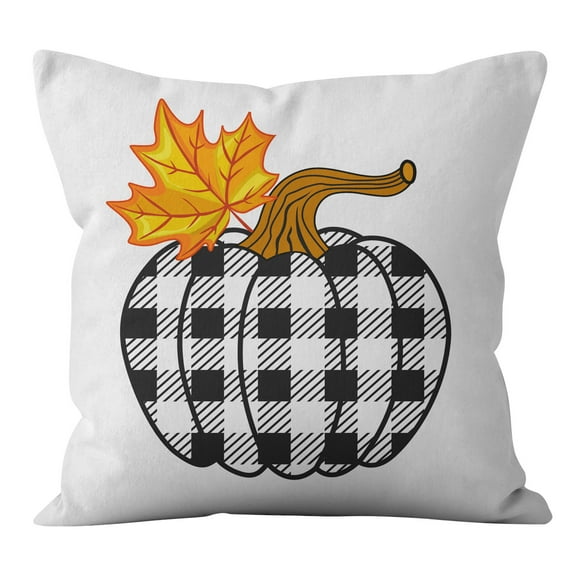 Guozer Thanksgiving Pillowcase 1PCS 18x18 In Fall Throw Pillow Covers Sofa Cushion Pillowcase Fall Decorations for Home Linen Pillowcase