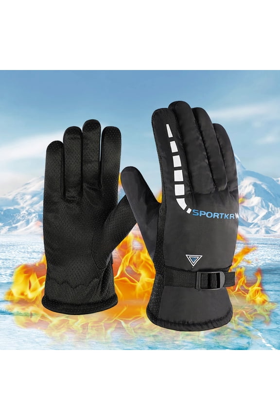 Warm Gloves 1Pair Windproof Thermal Driving Gloves for Hiking, Skiing, Riding Christmas Gift, Birthday Gift, New Year's Gifts for Close Ones