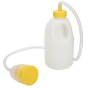 Gupbes 1700ML Large Capacity Urinal Pee Bottle For Men Leak Proof Elderly Bedridden Patients Potty With Pipe