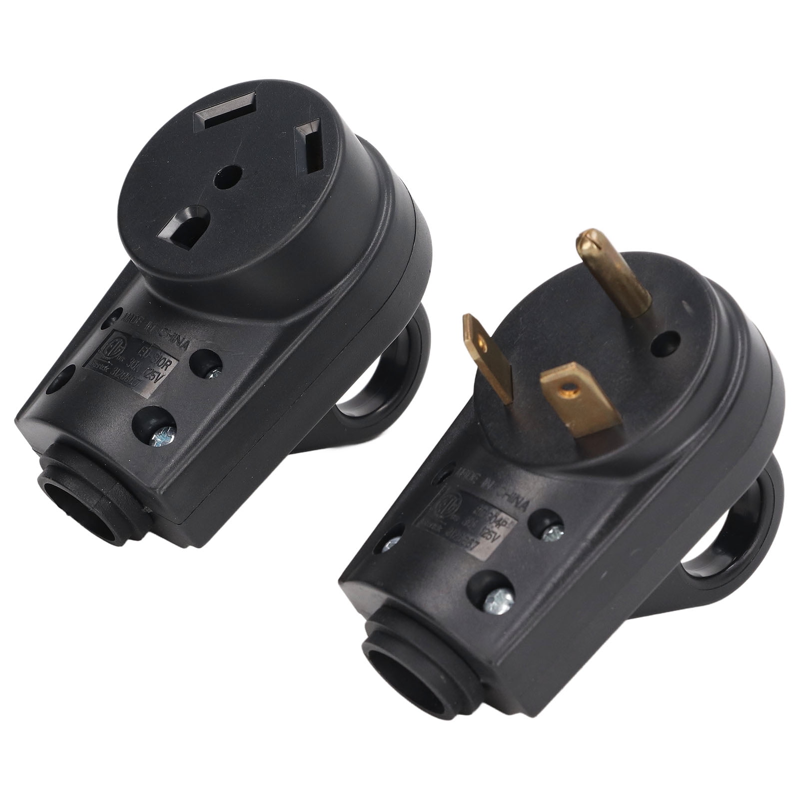 Gupbes 30 AMP RV Receptacle Plug,RV Receptacle Plug Set 30 AMP