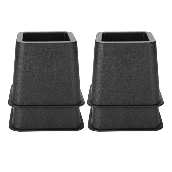 Gupbes 4Pcs/set 3 Furniture Raisers Adjustable Bed Chair Riser Wide Feet Lift Stands Furniture Raisers
