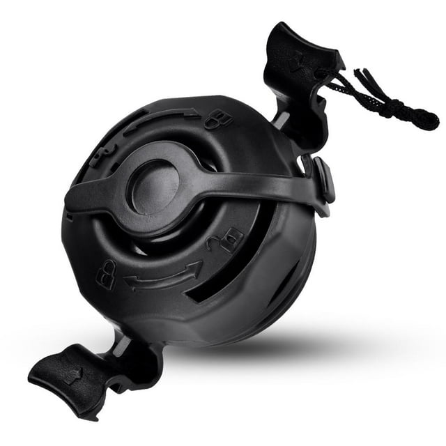 Gupbes Air Mattress Valve,3 in 1 Gear Airbed Valve Air Valve CapBlack