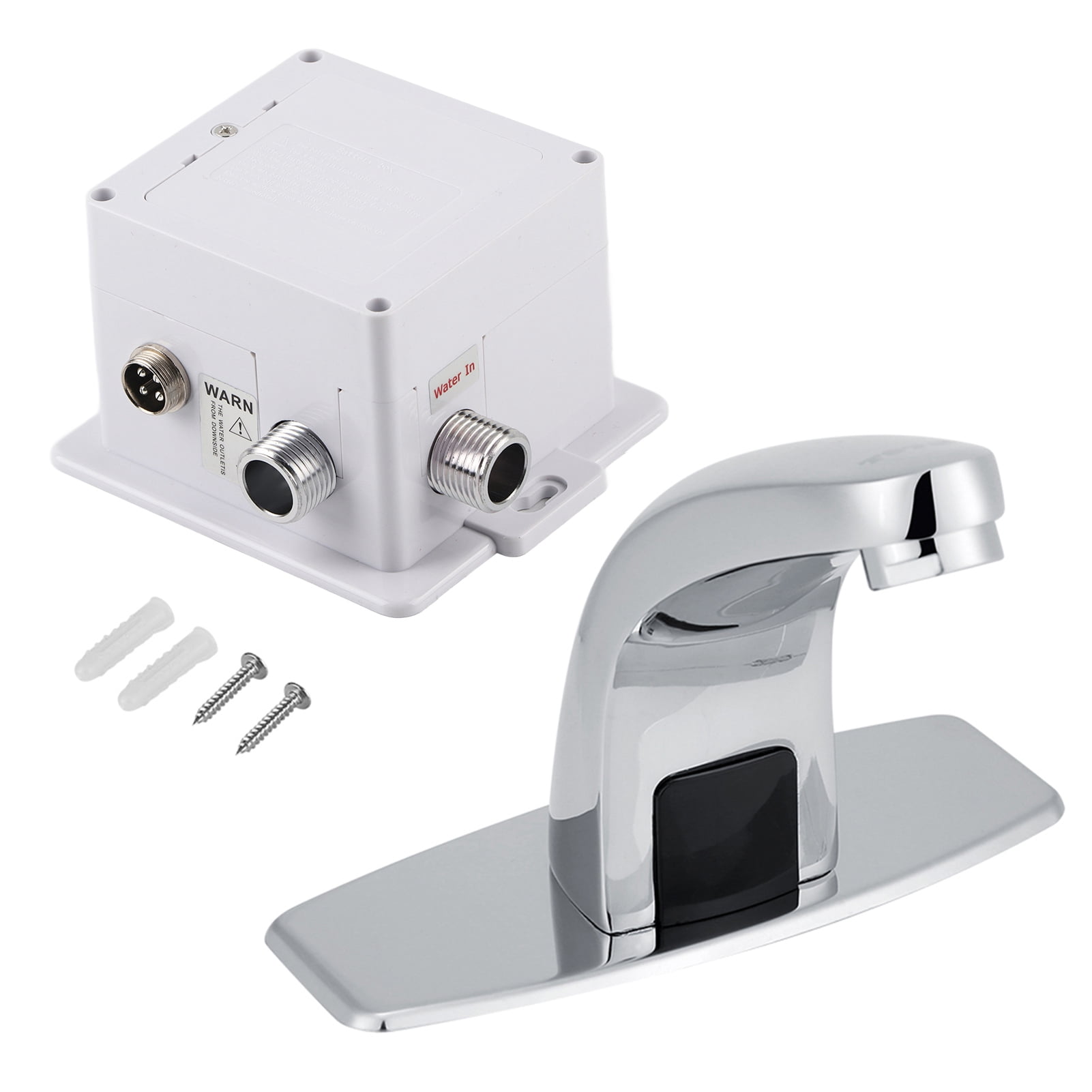 Gupbes Automatic Infrared Sensor Faucet Kitchen Bathroom Sink Water Tap ...