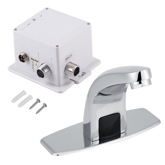 Gupbes Automatic Infrared Sensor Faucet Kitchen Bathroom Sink Water Tap With Control Box, Water Faucet, Sensor Water Tap