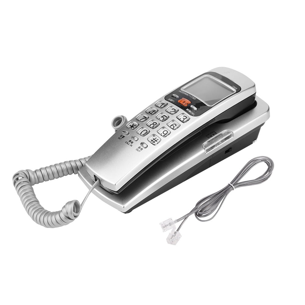 Gupbes Corded Phone with Answering Machine Desk FSK DTMF Caller ID