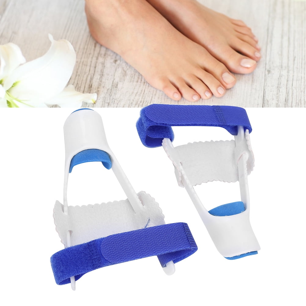 Pack of 2 Toe Separator - Bunion Toe Spacer for Overlapping Hammer Toe,  Crooked Toes Alignment Corrector - Non Slip Washable Toe Stretcher for Yoga,  Plantar Fasciitis, and Nail Polish 