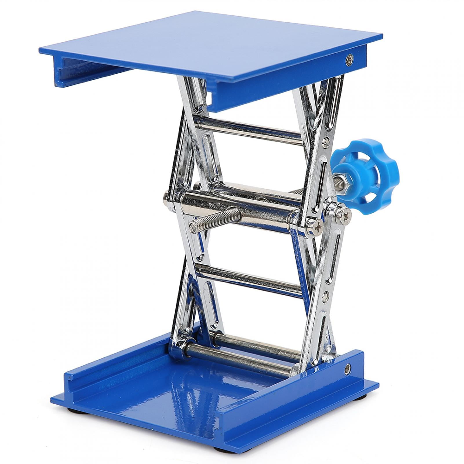 Gupbes Laboratory Lifting,100 x 100mm Blue Electroplated Aluminum Lab