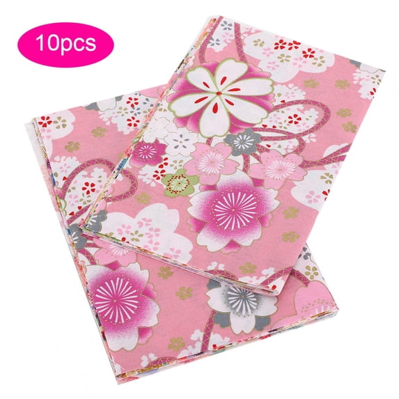 Gupbes Sewing Cloth, Quilted Fabric, 25 X 20 Cm Doll Fabric With Flower Pattern For Sewing