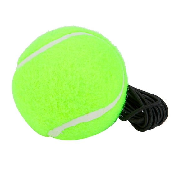 Gupbes Tennis Ball with String, Tennis Ball Single Practice,Tennis Ball Tennis Beginner Training Ball with 4M Elastic Rubber String For Single Practice