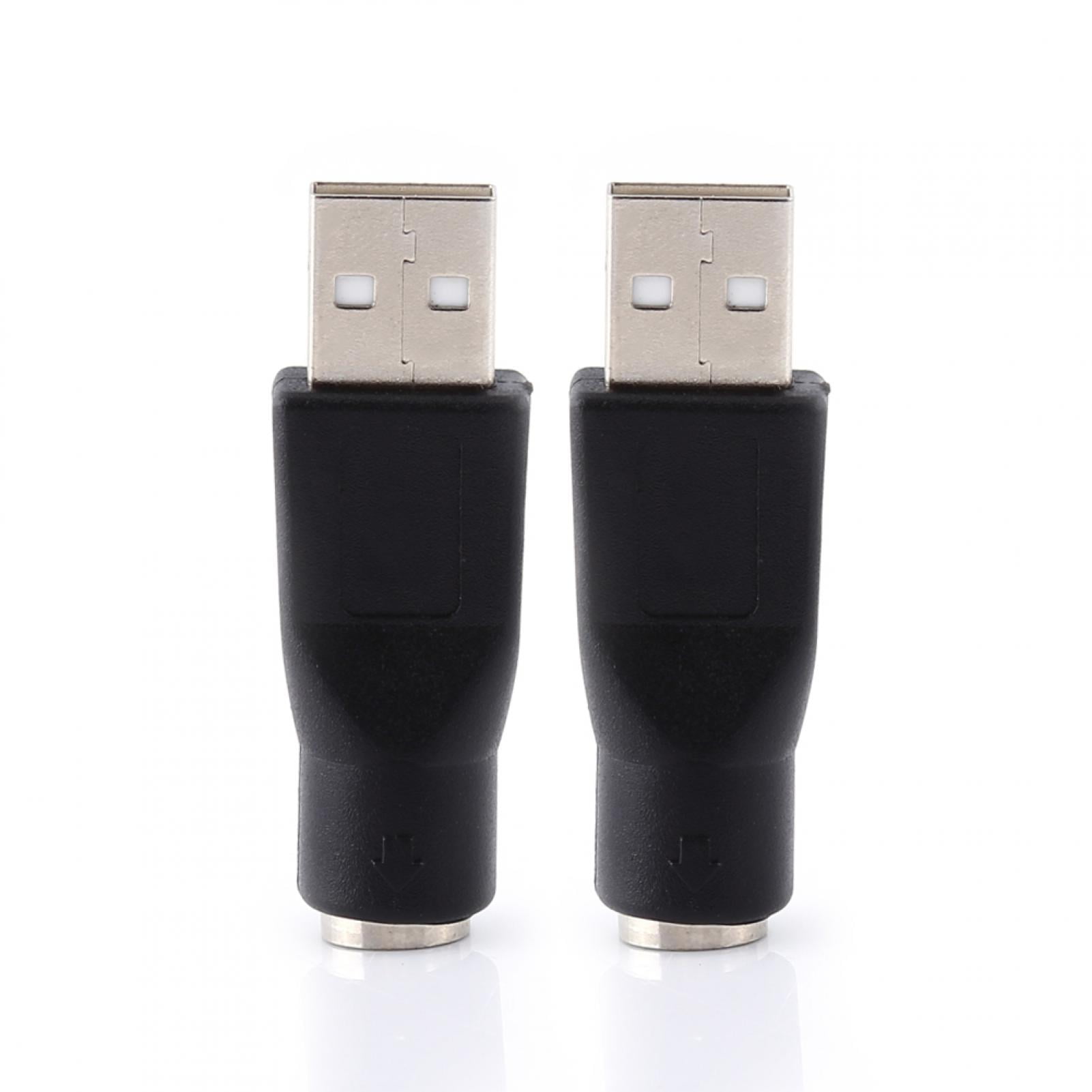 Gupbes USB 2.0 A Male To PS/2 Female Adapters Converter Connector USB