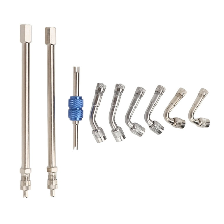 5 Pack Tire Valve Extension, 2pcs 8.25 Inch Flexible Valve Stem Extenders with 45 90 135 Degree Tire Valve Extension Adapter Fit for RV Bike Motorcycle Car Scooter, Tire Valve Tools - Canada 5 Pack Tire Valve Extension, 2pcs 8.25 Inch Flexible Valve Stem Extenders with 45 90 135 Degree Tire Valve Extension Adapter Fit for RV Bike Motorcycle Car Scooter, Tire Valve Tools - Canada