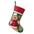 thumbnail image 1 of Gupgi Christmas Stockings, Hanging Santa Claus/Snowman/Gingerbread Gift Bag Christmas Candy Gift Bag, 1 of 6