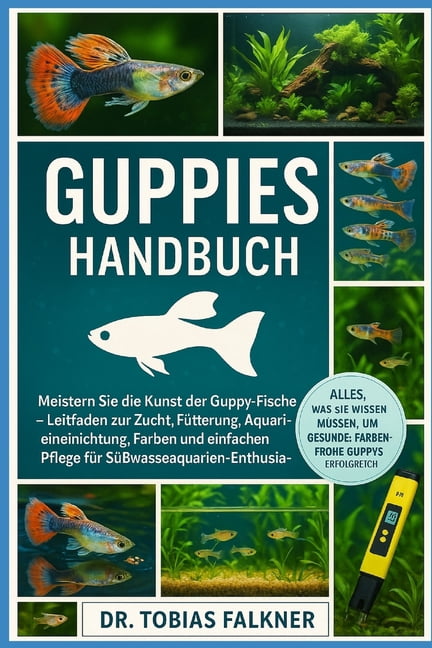 Guppies Handbuch: Meistern Sie die Kunst der Guppy-Fische Leitfaden zur Zucht, FÃ¼tterung, Aquarieneinrichtung, Farben un, (Paperback)