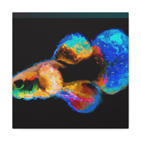 Guppy At Sunrise - Canvas
