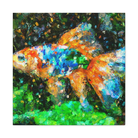 Guppy: Impressionist Dream. - Canvas