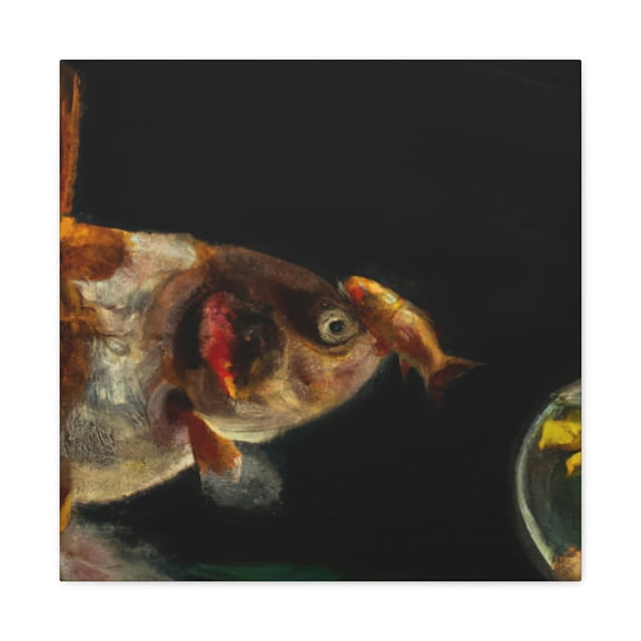 Guppy: Impressionist Dream - Canvas