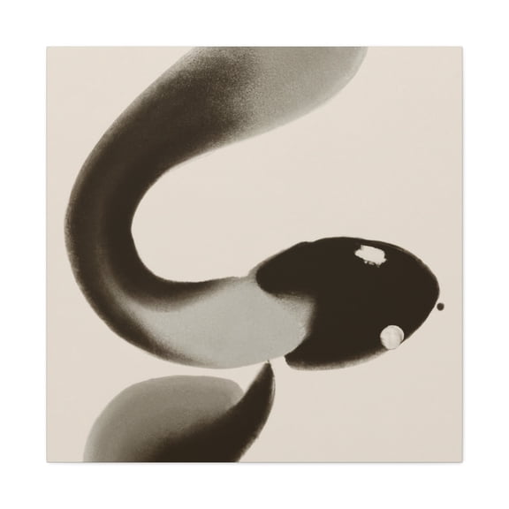 Guppy Reflections in Oils - Canvas