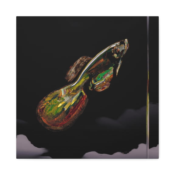 "Guppy in Hyperrealism" - Canvas