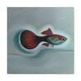 thumbnail image 1 of "Guppy in Minimalism" - Canvas, 1 of 25