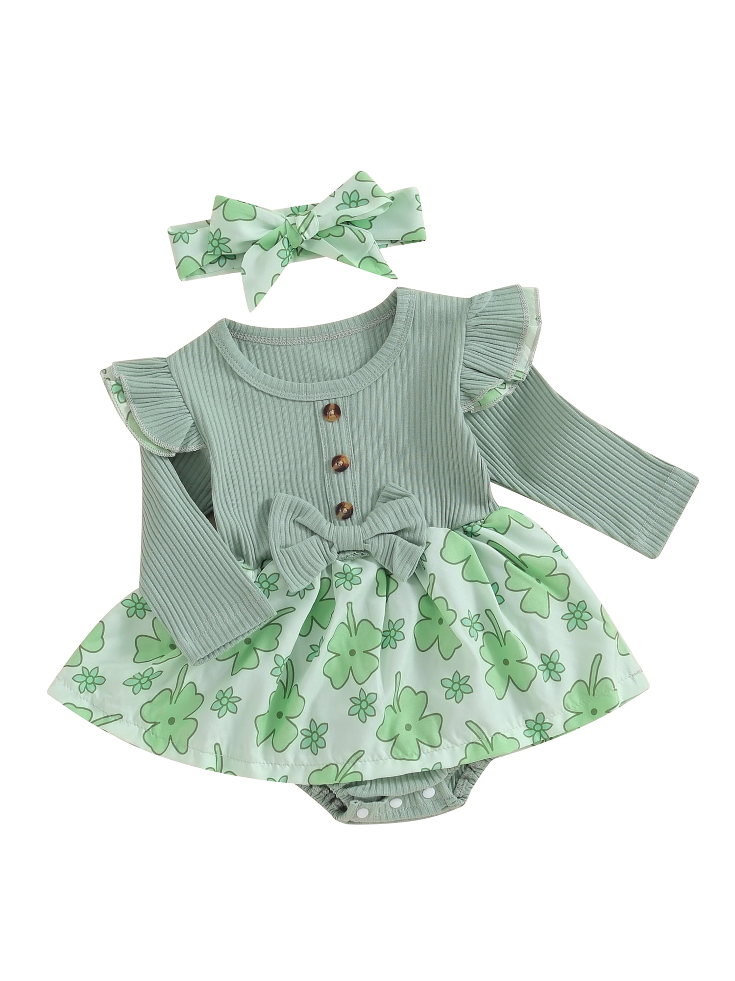 Toddler Baby Boy Girls St. Patrick's Day Sleeveles... – Grandado