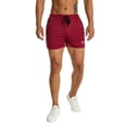 thumbnail image 1 of Gureui Men's Casual Shorts Swim Trunks,Quick Dry Beach Shorts Loose Swimwear Sports Running Shorts Waist Belt with Drawstring, 1 of 9