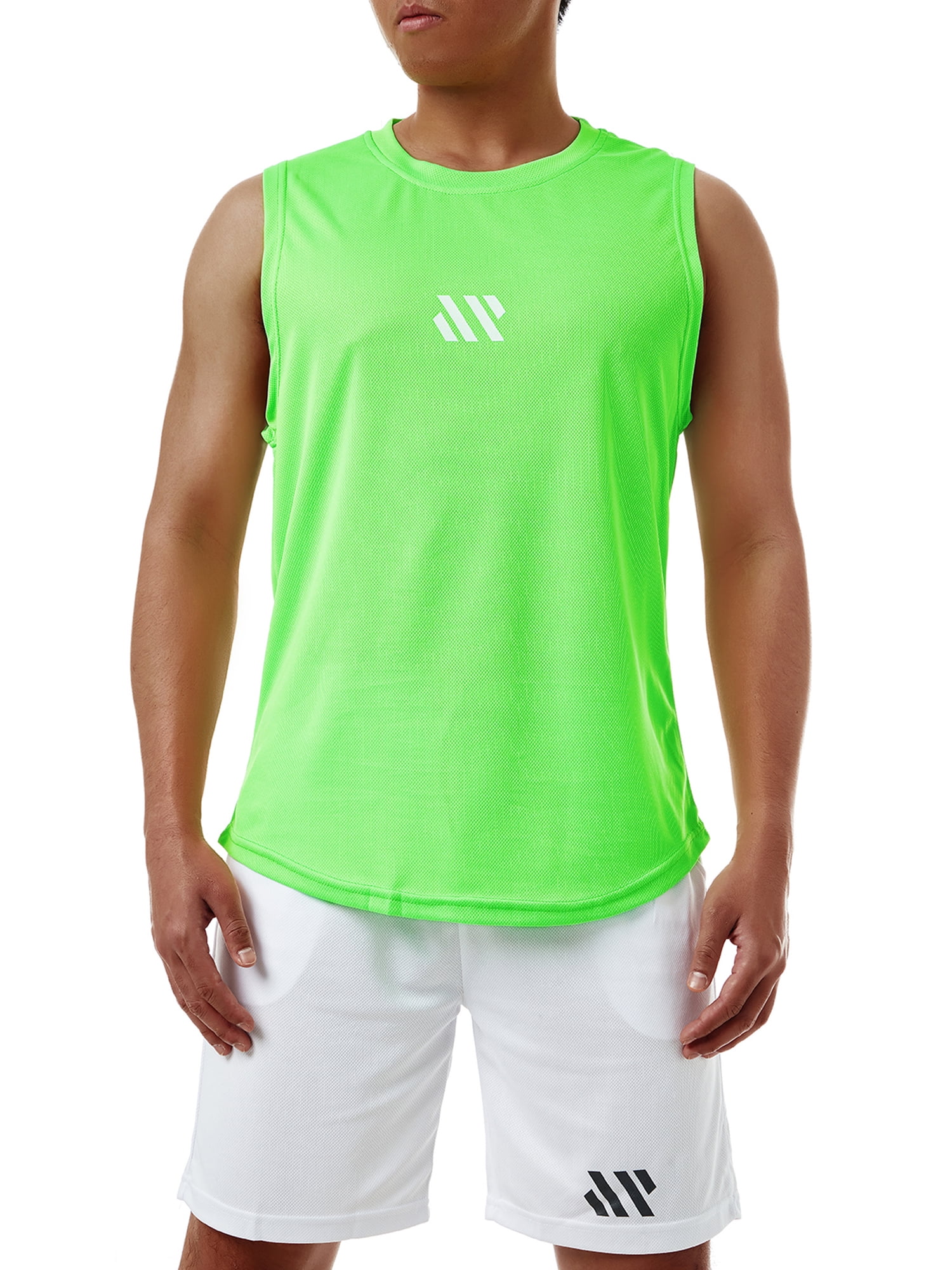 adidas Designed for Training Workout Tank Top - Green, Men's Training