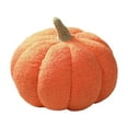 thumbnail image 1 of Gureui Pumpkin-shaped Throw Pillow Stuffed Fluffy Plush Toy Halloween Pumpkin Decorative Pillow Cushion Home Decoration Party Favors, 1 of 3
