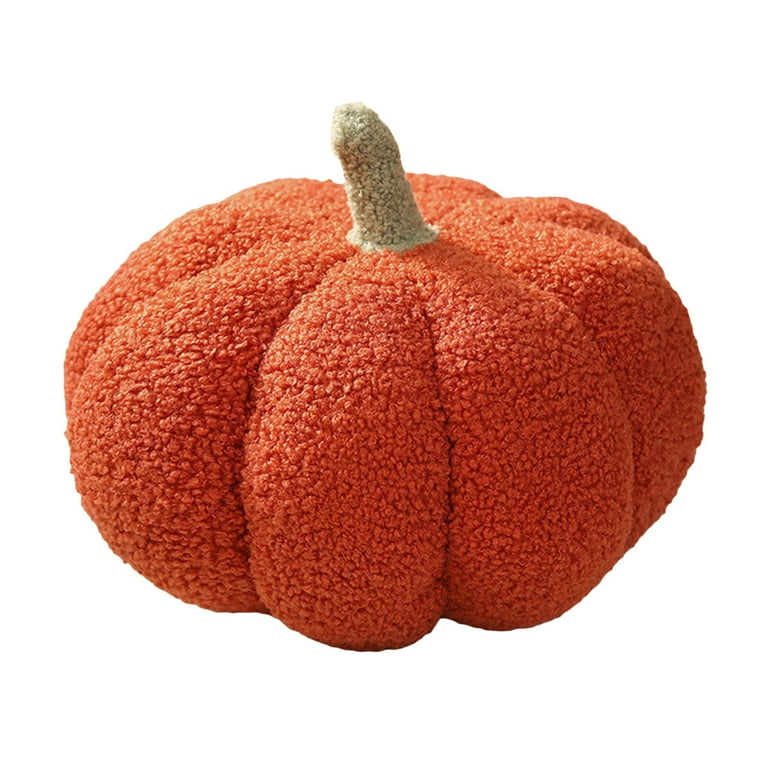 Pumpkin shaped throw pillow 2025