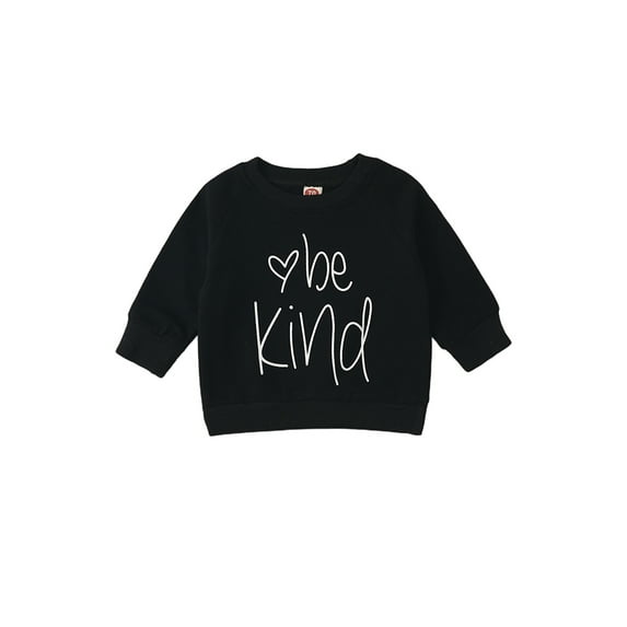 Gureui Toddler Infant Baby Boys Girls Pullover, Flower/ Rainbow/ Letter Print Round Neck Long Sleeve Tops Autumn Outfit