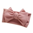 thumbnail image 1 of Gureui Toddler Infant Baby Girls Bow Headband Cute Stretch Bowknot Sweat Hair Bands Clothing Accessories, 1 of 3