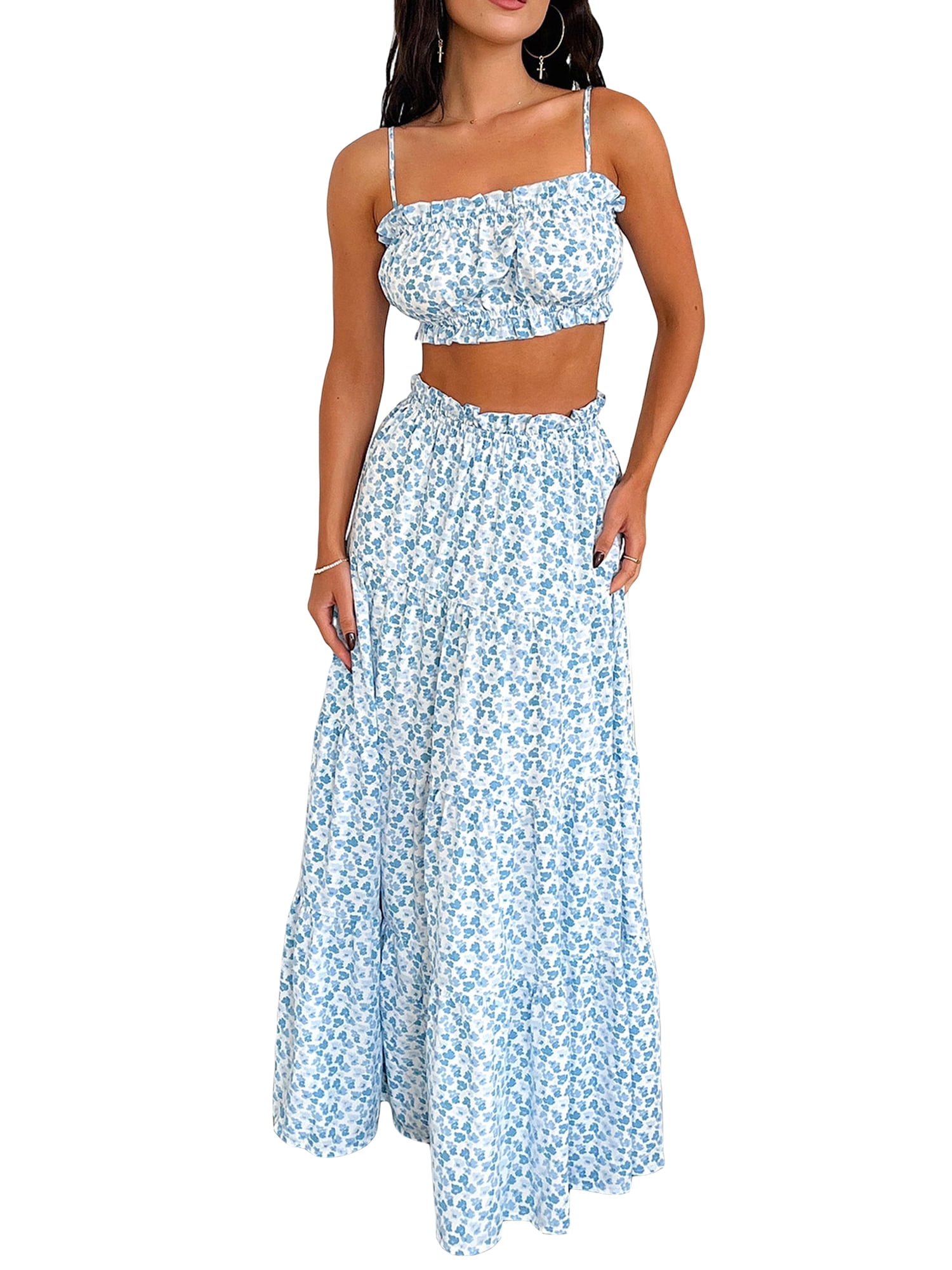 Flowy skirt clearance set