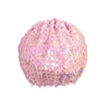 thumbnail image 1 of Gureui Women Girls Shining Sequins Beret Hat Stretchy Show Caps Beanie Dancer Singer Hats Party Costume Stage Headwear, 1 of 5
