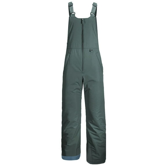 Gureui Women's Skiing Bibs Overalls Essential Insulated Windproof Snowpant Warm Casual One-Piece Suspenders Pants with Side Pocket Outdoor Jumpsuits