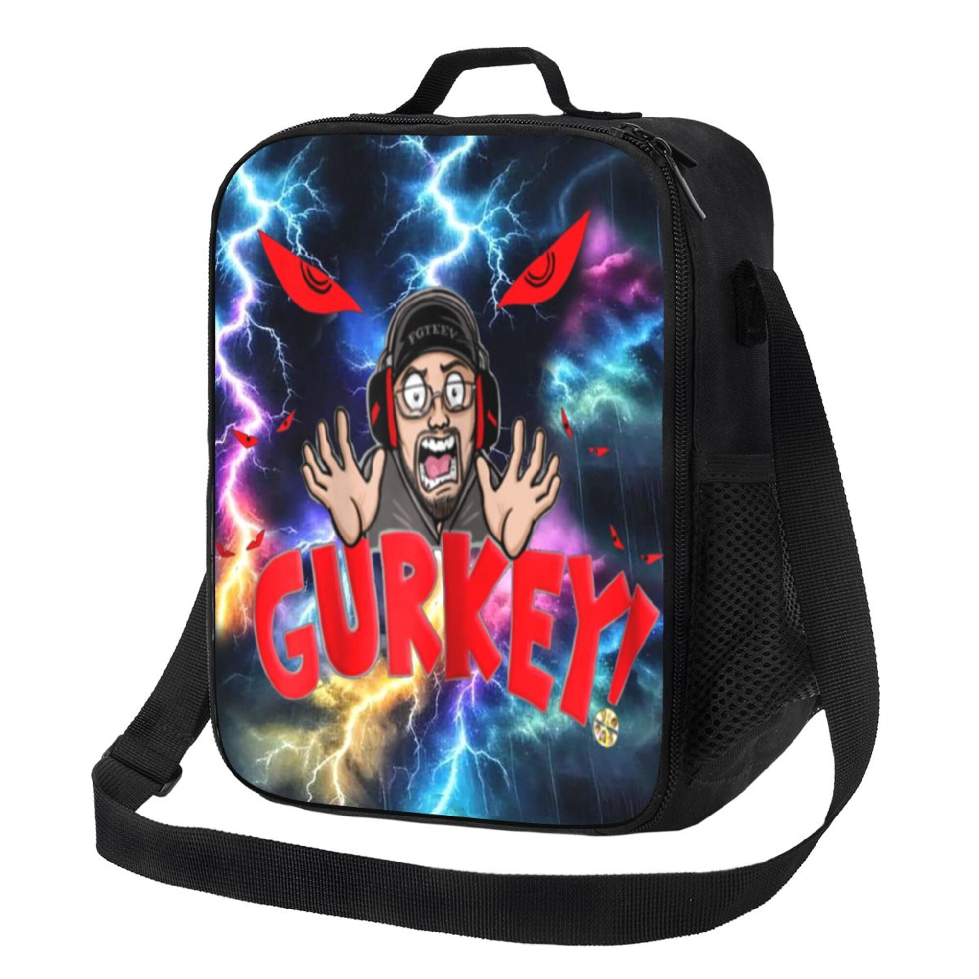 Gurkey Fgteev Lunch Bag Portable Tote Bag Insulated Lunch Box Picnic Beach Office Insulated Bento Bag