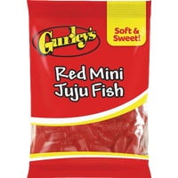 Gurley's Bagged Candy 4OZ RED MNI JUJU FISH, Each