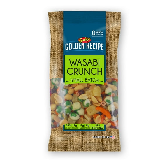 Gurley's Golden Recipe Wasabi Crunch, Bold & Spicy, 6 oz
