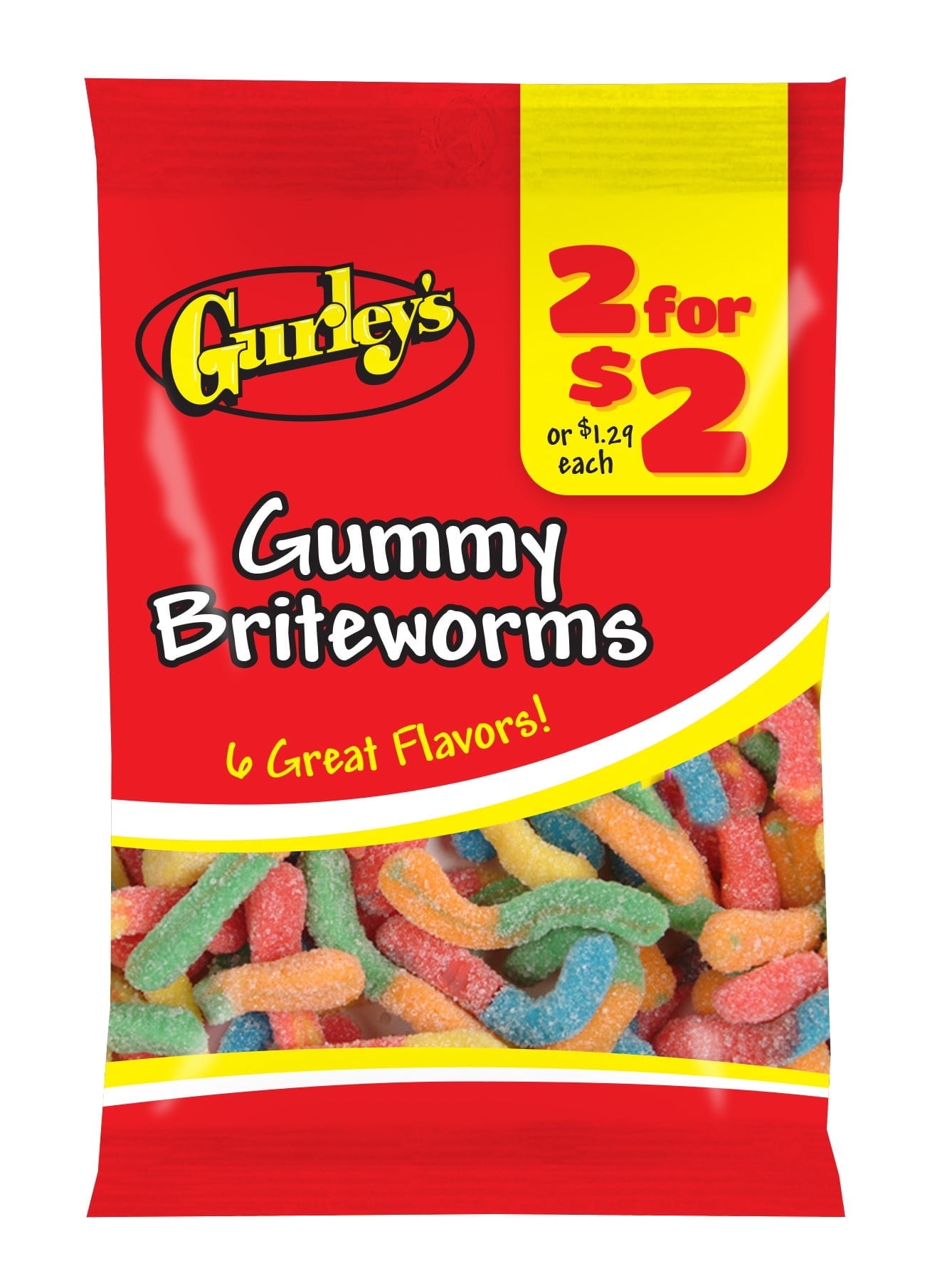 yumy.。.:*☺︎ Gurley-s-Gummi-Briteworms-Neon