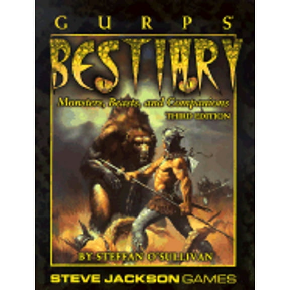 Pre-Owned Gurps Bestiary : Monsters, Beasts, and Companions