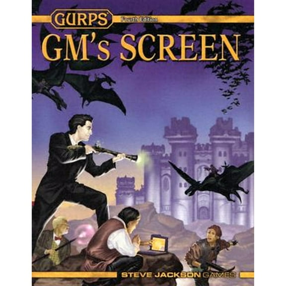 Pre-Owned Gurps GM's Screen (Paperback 9781556347320) by Steve Jackson Games (Creator)