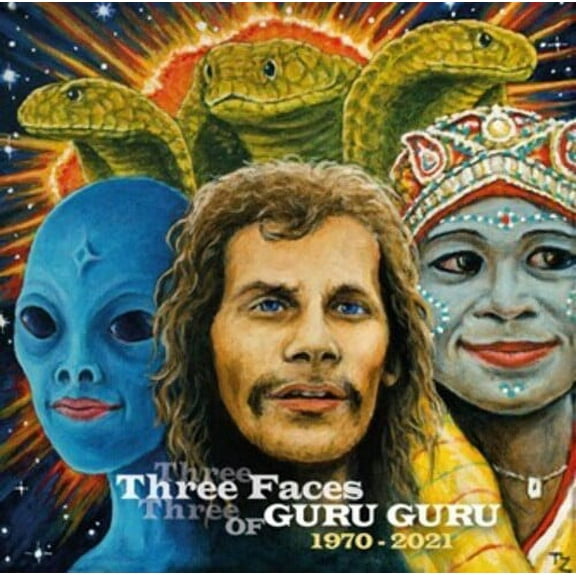 Guru Guru - Three Faces Of Guru Guru - 180gm Multicolor Splatter Vinyl - Music & Performance